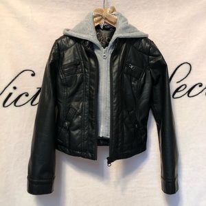 Faux Leather Jacket
